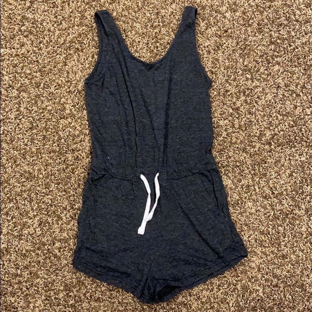 Gray Romper
